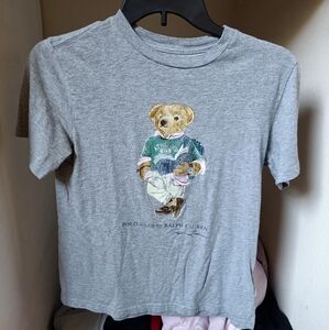 Polo Ralph Lauren Grey Boys Shirt Size Medium (10-12)